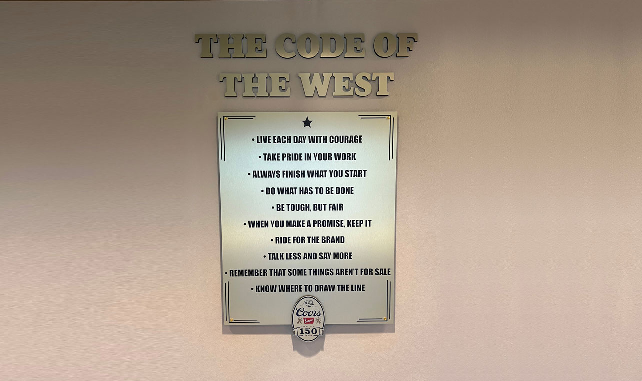 The Code of the West