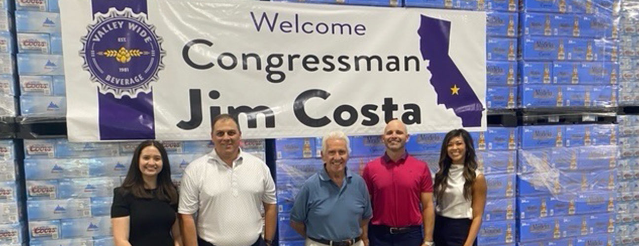 Welcome Congressman Jim Costa