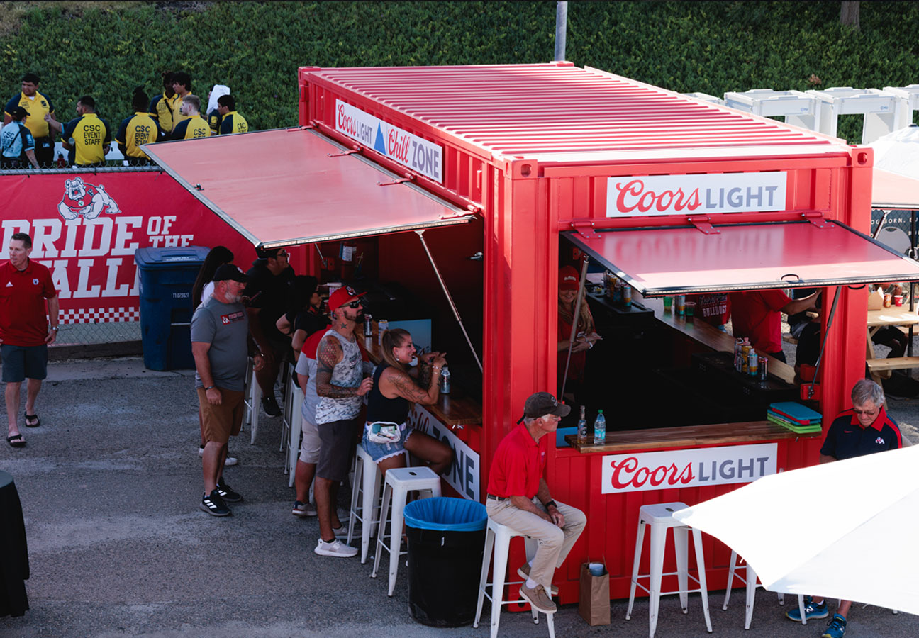 Coors light booth